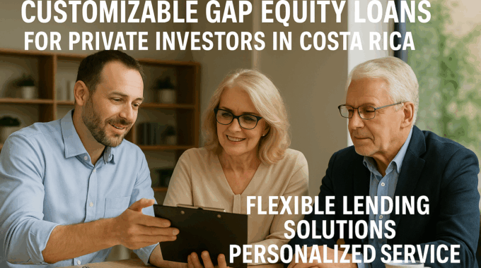 Customizable gap equity loans for private investors in Costa Rica with flexible lending solutions and personalized service from GAP