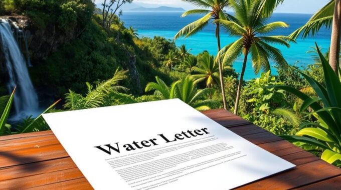 Water Letter in Costa Rica A Building Requirement that you need to understand