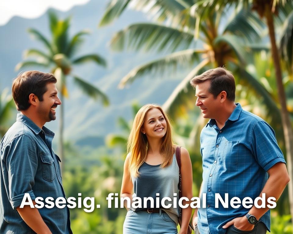 assessing financial needs