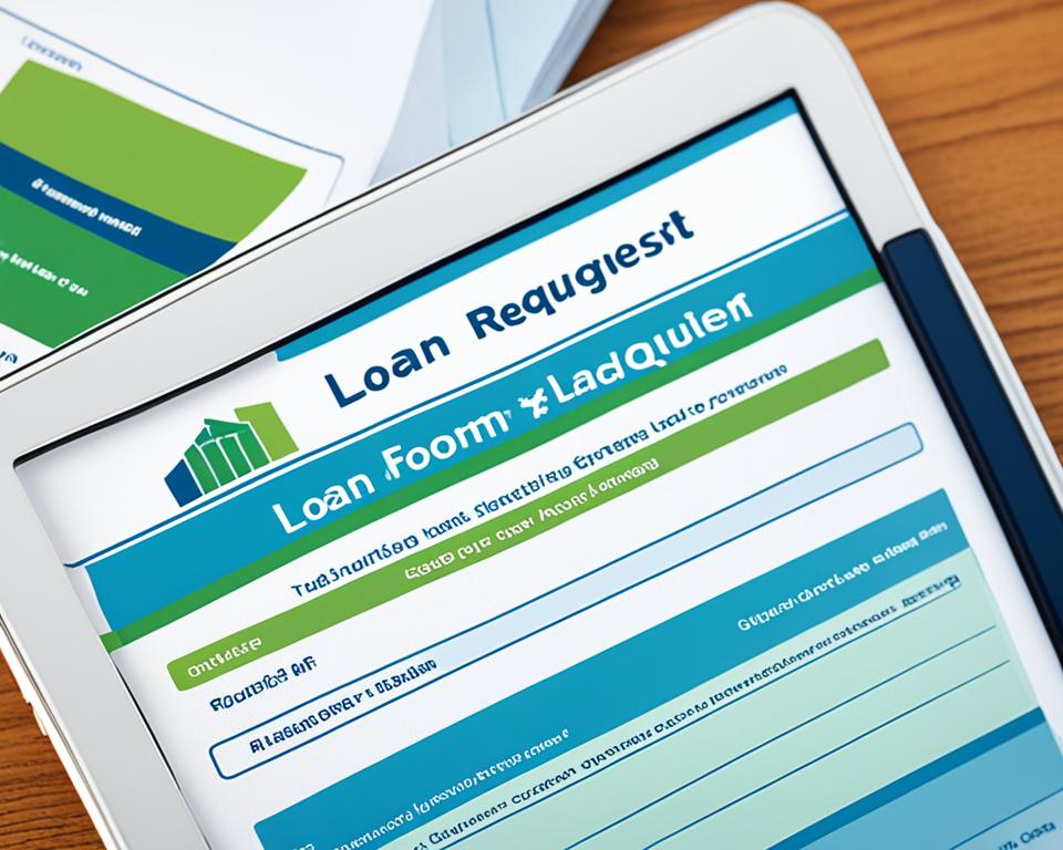 online loan request form